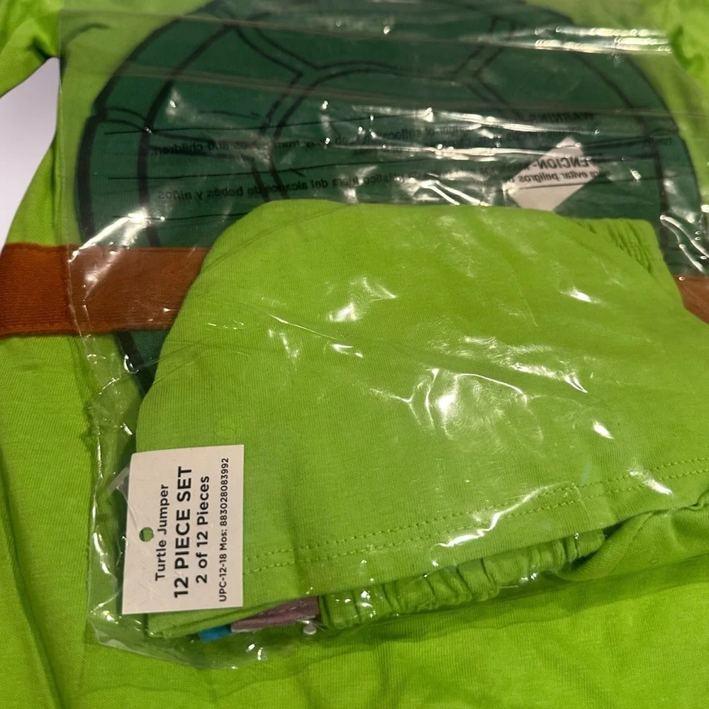 NWT Baby Nickelodeon Teenage Mutant Ninja Turtles Michelangelo Costume